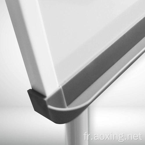 Porte-pliage mobile professionnel tableau blanc réglable